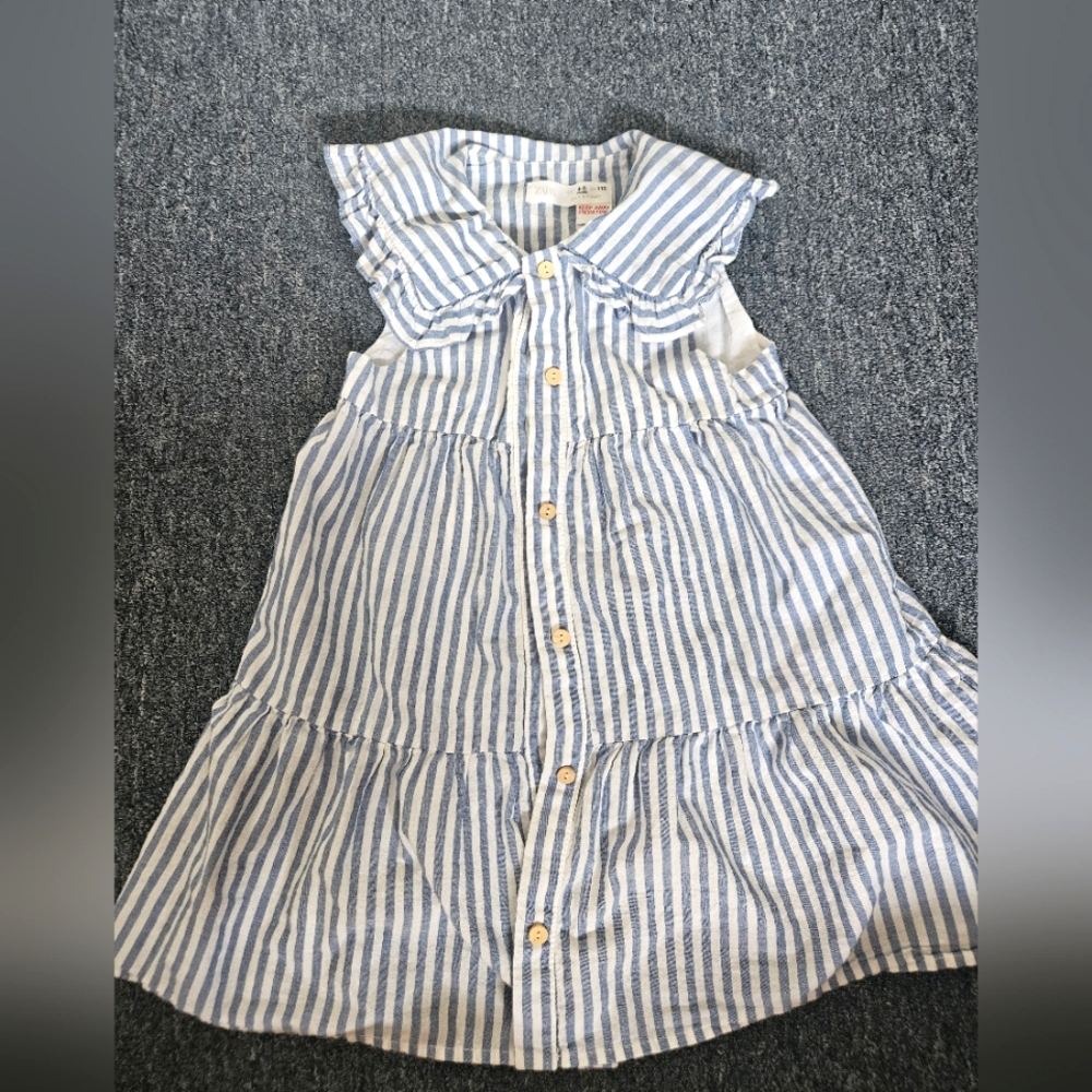 Zara dress 4-5T linen